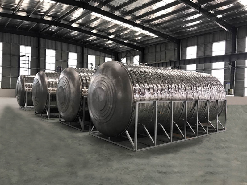 鹤峰304卧式不锈钢水箱的安装步骤